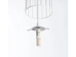 Sollux Lighting Pendelleuchte Brina 3L Weiß