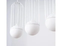 Sollux Lighting Pendelleuchte Brina 3L Weiß