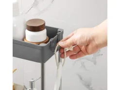 Songmics Rollwagen 4 Ebenen 12,5 cm x 40 cm x 88 cm Grau