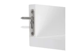 Songmics Schweberegal 3er Set Weiß