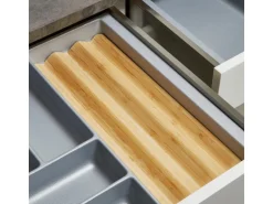 SOTECH Bambus Gewürzeinsatz 436x165x20 mm Für ORGA-BOX 2 und 3 Besteckeinsätze mit Canvas Struktur