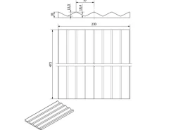 SOTECH Bambus Gewürzeinsatz B230 x T473mm