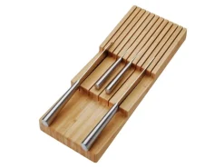 SOTECH Bambus Messereinsatz 448 x 174 x 45 mm Für ORGA-BOX 1 Besteckeinsätze Ab 497 mm 600 mm Korpusbreite