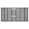 SOTECH Cuisio Besteckeinsatz 55mm Transluzent Graphitgrau mit Messerblock Für Blum Legrabox 473mm Korpusbreite 1000mm