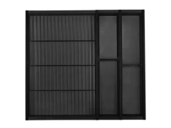 SOTECH Cuisio Gewürzeinsatz 600 mm Höhe 55 mm Transluzent Anthrazit Für Blum Legrabox 473 mm