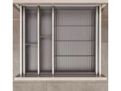 SOTECH Cuisio Gewürzeinsatz 600 mm Höhe 55 mm Transluzent Graphitgrau