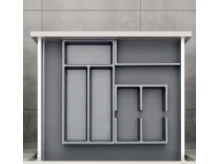 SOTECH Essensa Connect Basisset 1 Organisationssystem 50 mm Höhe Anthrazit