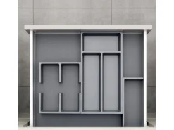 SOTECH Essensa Connect Basisset 1 Organisationssystem 50 mm Höhe Anthrazit