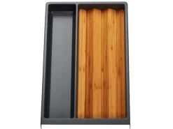 SOTECH Mehrzweckeinsatz SEPARADO Individual Schiefergrau Genarbt 300x474x51mm Schubladeneinsatz inkl. Gewürzeinsatz