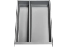 SOTECH Mehrzweckeinsatz SEPARADO Individual Silbergrau Genarbt 300 x 474 x 51 mm Schubladeneinsatz Ab 40cm Schrankbreite