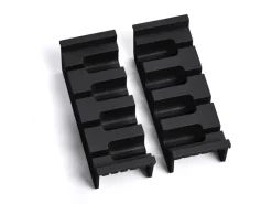 SOTECH Messereinsatz Für 150er Cuisio Schubladeneinsatz Anthrazit 143 x 44 x 53 mm Für 4 Messer