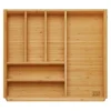 SOTECH ORGA-BOX 3 Bambus Besteckeinsatz Für 60er Schublade 473x497x56 mm mit 6 Fächer Für Nobilia Küchen Ab August 2012