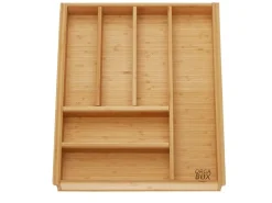 SOTECH ORGA-BOX 3 Bambus Besteckeinsatz Für 50er Schublade 473x397x56 mm mit 6 Fächer Für Nobilia Küchen Ab August 2012
