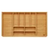 SOTECH ORGA-BOX 3 Bambus Besteckeinsatz Für 90er Schublade 473x797x56 mm mit 10 Fächer Für Nobilia Küchen Ab August 2012