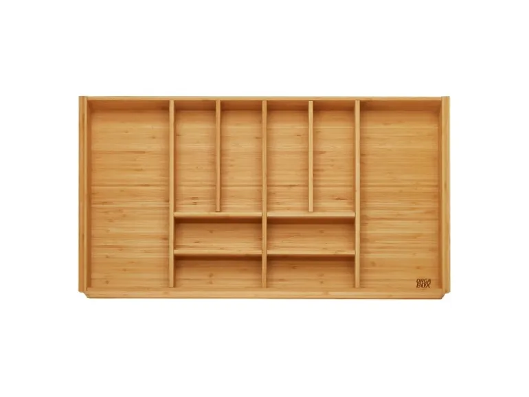 SOTECH ORGA-BOX 3 Bambus Besteckeinsatz Für 90er Schublade 473x797x56 mm mit 10 Fächer Für Nobilia Küchen Ab August 2012