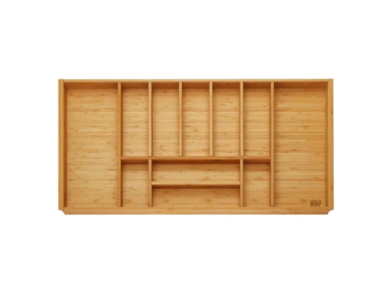 SOTECH ORGA-BOX 3 Bambus Besteckeinsatz Für 100er Schublade 473x897x56 mm 11 Fächer Für Nobilia Küchen Ab August 2012