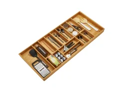 SOTECH Orga-Box-1 Bambus Besteckeinsatz 15 Fächer Für Blum Tandembox Antaro Schubladen 1119x473x56 mm im 120er Schrank