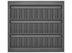 SOTECH ORGA-BOX Gewürzgläsereinsatz Gewürzdoseneinsatz 513 x 28 x 473 mm Oriongrau Für Blum 60er Korpusbreite