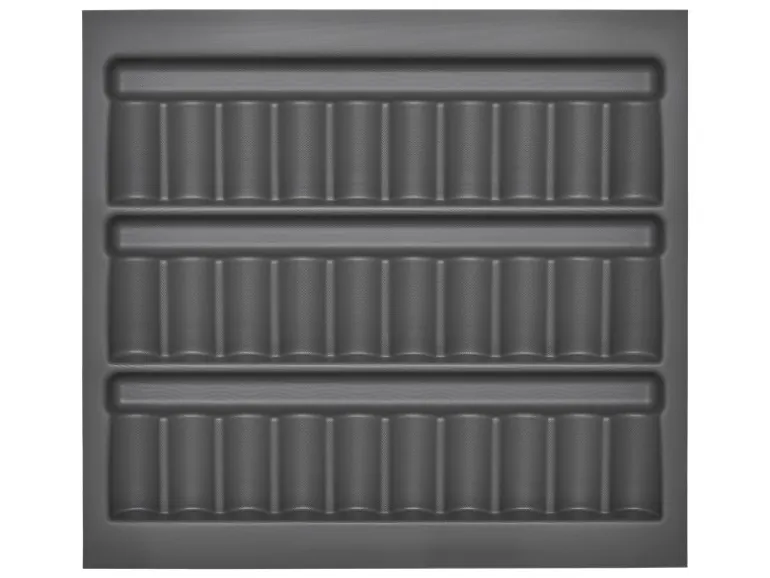 SOTECH ORGA-BOX Gewürzgläsereinsatz Gewürzdoseneinsatz 513 x 28 x 473 mm Oriongrau Für Blum 60er Korpusbreite