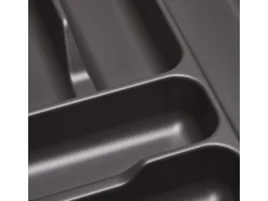 SOTECH Orga-Box I Besteckeinsatz Höhe 55 mm Lavagrau 1000 mm Für Blum Tandembox und ModernBox