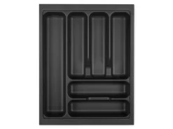 SOTECH Orga-Box I Besteckeinsatz Lavagrau 450 mm Höhe 55 mm Für Blum Tandembox und ModernBox