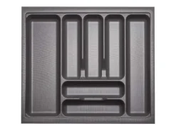 SOTECH Orga-Box I Besteckeinsatz Oriongrau 600 mm Höhe 55 mm Antirutschbeschichtung Für Blum Tandembox und ModernBox