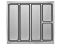 SOTECH ORGA-BOX I Mehrzweckeinsatz Besteckeinsatz 519 x 50 x 473 mm Silbergrau Für Blum 60er Korpusbreite