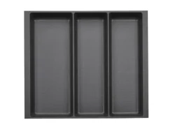 SOTECH ORGA-BOX-2 Multifunktionseinsatz Tiefe 462mm Höhe 50,5mm Für Nobilia Küche Canvas Struktur Anthrazit Breite 509mm