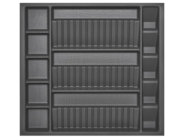 SOTECH ORGA-BOX Multi-Gewürzgläsereinsatz Gewürzdoseneinsatz 515 x 40 x 473 mm Oriongrau Für Blum 60er Korpusbreite