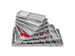 SOTECH ORGA-BOX VI Besteckeinsatz 600 mm Höhe 49 mm Für Nobilia Ab 2013 Pronorm und Brigitte Küchen