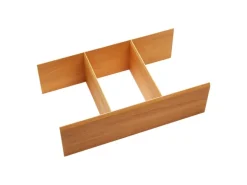 SOTECH Schubladen Besteckeinsatz 473 x 273 x 145 mm Aus Massivholz Eiche Lackiert