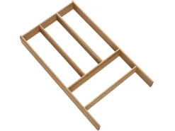 SOTECH Schubladen Besteckeinsatz 473 x 273 x 50 mm Aus Massivholz Eiche Lackiert