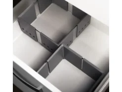 SOTECH 1x Organisationsrahmen CuisioFlex 129 mm Höhe Stufenlos Verstellbar von 236 - 386 mm inkl. Anti-Rutsch-Füße