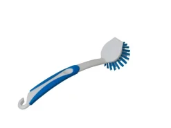 Spülbürste rund 2-Komponenten Blau-Weiß