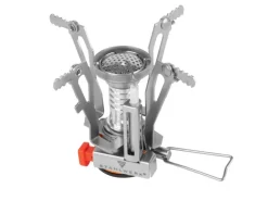 STAHLWERK Camping Kochgeschirr Alu Campinggeschirr Gaskocher Outdoor Set