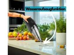 Steinborg SB-1031 Akku-Handstaubsauger mit Tasche 6500 Pa