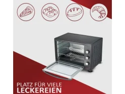 Steinborg SB-3006 Backofen 60 Liter 2000 Watt Schwarz