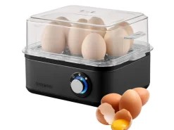Steinborg SB-2630 Eierkocher für 1 bis 8 Eier Dampfauslass 500 Watt