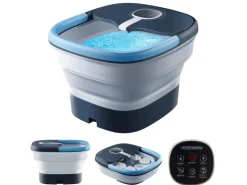 Steinborg SB-1061 Faltbares Fußsprudelbad mit Fernbedienung Platzsparend Timer