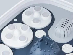 Steinborg SB-1061 Faltbares Fußsprudelbad mit Fernbedienung Platzsparend Timer