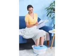 Steinborg SB-1060 Faltbares Fußsprudelbad mit Fernbedienung Platzsparend Timer