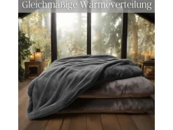Steinborg SB-9522 Heizdecke mit Timer 9 Temperaturstufen 180x130 cm