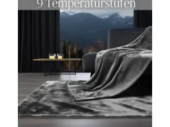 Steinborg SB-9522 Heizdecke mit Timer 9 Temperaturstufen 180x130 cm