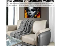 Steinborg SB-9523 Heizdecke mit Timer 9 Temperaturstufen 180x130 cm