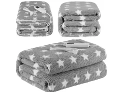 Steinborg SB-9524 Heizdecke mit Timer 9 Temperaturstufen 180x130 cm