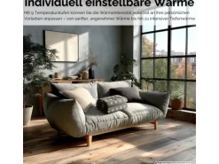 Steinborg SB-9524 Heizdecke mit Timer 9 Temperaturstufen 180x130 cm