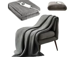 Steinborg SB-9521 Heizdecke mit Timer 6 Temperaturstufen 150x80 cm