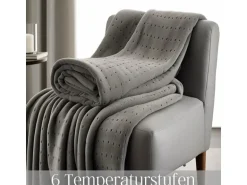 Steinborg SB-9521 Heizdecke mit Timer 6 Temperaturstufen 150x80 cm