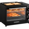 Steinborg SB-3001  3in1 Minibackofen mit Umluft 20 Liter 1300 Watt Schwarz