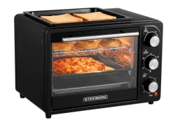Steinborg SB-3001  3in1 Minibackofen mit Umluft 20 Liter 1300 Watt Schwarz